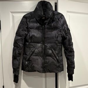 SAM. Dark Camouflage Puffer Jacket